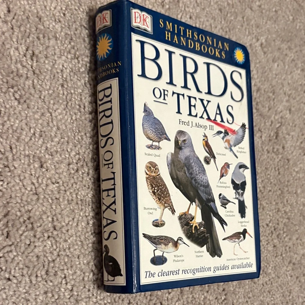 Birds of Texas Handbook - Blue Cover